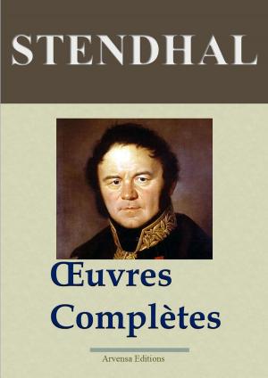 Cover of the book Stendhal : Oeuvres complètes – 141 titres by Alfred de Musset