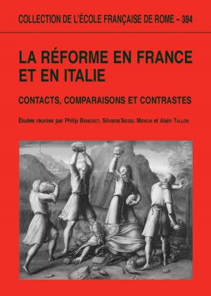 Cover of the book La Réforme en France et en Italie by Gérard Pelletier