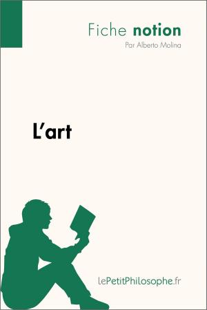Cover of the book L'art (Fiche notion) by Aurélie Garon, lePetitPhilosophe.fr