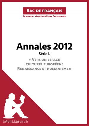 Cover of Bac de français 2012 - Annales Série L (Corrigé)