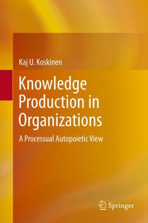 Cover of the book Knowledge Production in Organizations by Zahra Trad, Abdelwahed Barkaoui, Moez Chafra, João Manuel R.S. Tavares