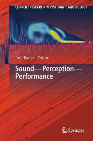 Cover of the book Sound - Perception - Performance by Tareef Hayat Khan