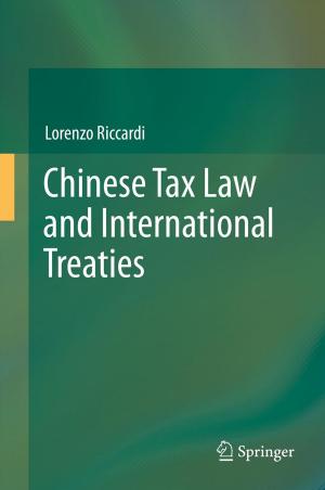 Cover of the book Chinese Tax Law and International Treaties by Sebastián Ventura, José María Luna