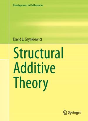Cover of the book Structural Additive Theory by David Allen