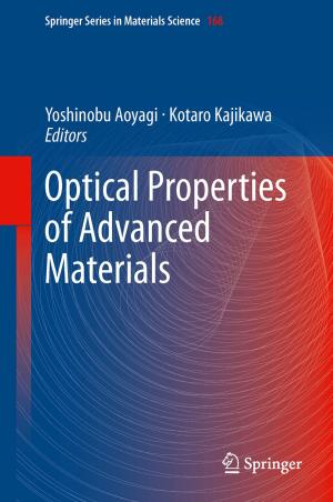 Cover of the book Optical Properties of Advanced Materials by Johanna Driehaus, Ulrich Storz, Wolfgang Flasche