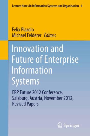 Cover of the book Innovation and Future of Enterprise Information Systems by Mireille Bonnet