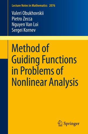 Cover of the book Method of Guiding Functions in Problems of Nonlinear Analysis by Sergio G. Rodrigo