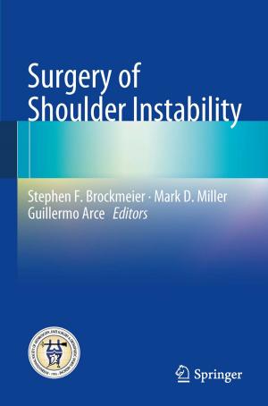 Cover of the book Surgery of Shoulder Instability by Anita Eggert