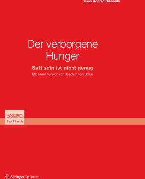 Book cover of Der verborgene Hunger