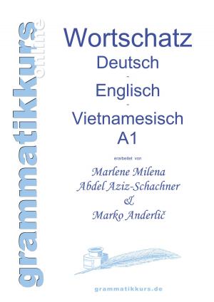Cover of the book Wörterbuch Deutsch - Englisch -Vietnamesisch A1 by Andreas Fehrle