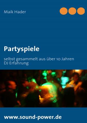 Cover of the book Partyspiele by Erik Müller Schoppen, Beate Kesper