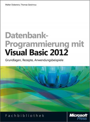 Cover of Datenbank-Programmierung mit Visual Basic 2012