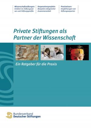 Cover of Private Stiftungen als Partner der Wissenschaft
