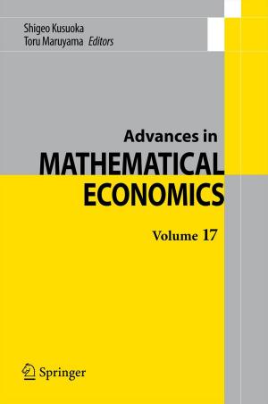 Cover of the book Advances in Mathematical Economics Volume 17 by Keisuke Matsui
