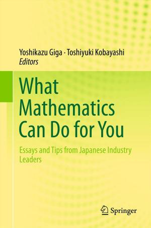 Cover of the book What Mathematics Can Do for You by Kohei Ohtsu, Hui Peng, Genshiro Kitagawa
