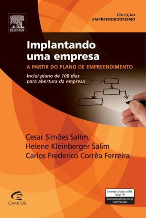 Book cover of Implantando uma empresa