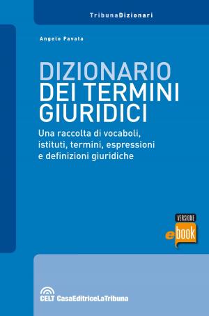 Cover of the book Dizionario dei termini giuridici by Francesco Bartolini, Michela Bartolini, Pietro Savarro