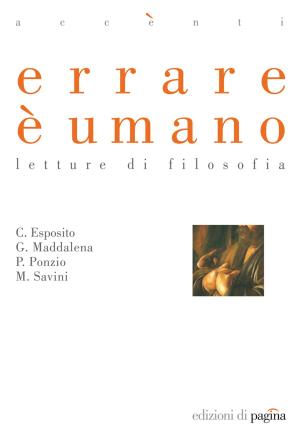 Cover of the book Errare è umano by Massimo Borghesi