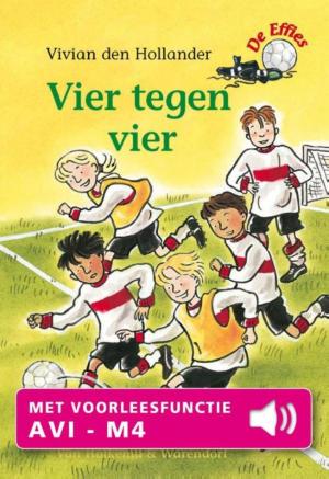 Cover of the book Vier tegen vier by Marianne Busser, Ron Schröder