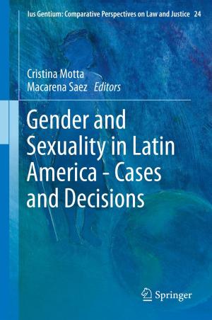 Cover of the book Gender and Sexuality in Latin America - Cases and Decisions by R.G. Park