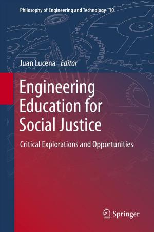 Cover of the book Engineering Education for Social Justice by E. Spiegelberg