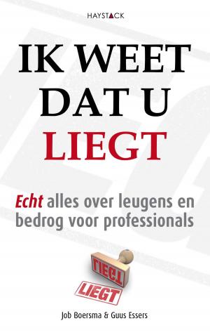 Cover of the book Ik weet dat u liegt by Job Boersma, Sarah Gagestein