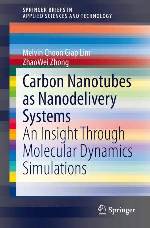 Cover of the book Carbon Nanotubes as Nanodelivery Systems by Zhijie Liao
