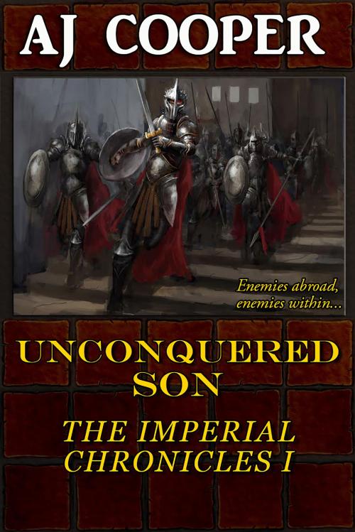 Cover of the book Unconquered Son by AJ Cooper, Realms of Varda