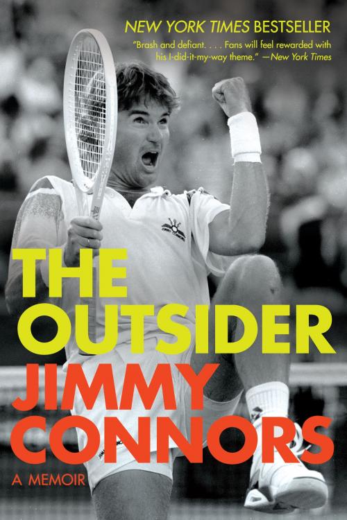 Cover of the book The Outsider by Jimmy Connors, Harper