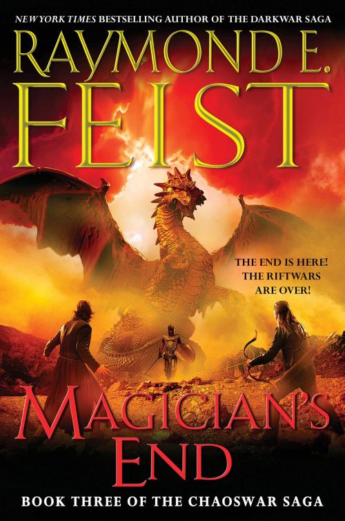 Cover of the book Magician's End by Raymond E Feist, Harper Voyager