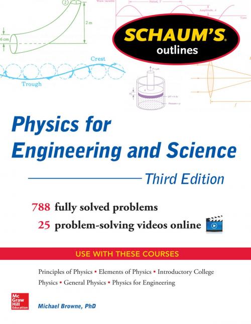 Cover of the book Schaums Outline of Physics for Engineering and Science 3/E (EBOOK) by Michael Browne, McGraw-Hill Education