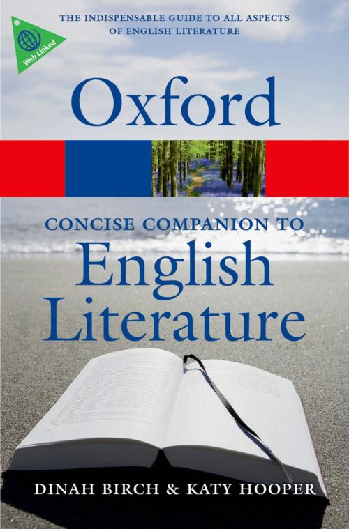 Cover of the book The Concise Oxford Companion to English Literature by , OUP Oxford