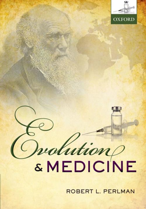 Cover of the book Evolution and Medicine by Robert Perlman, OUP Oxford