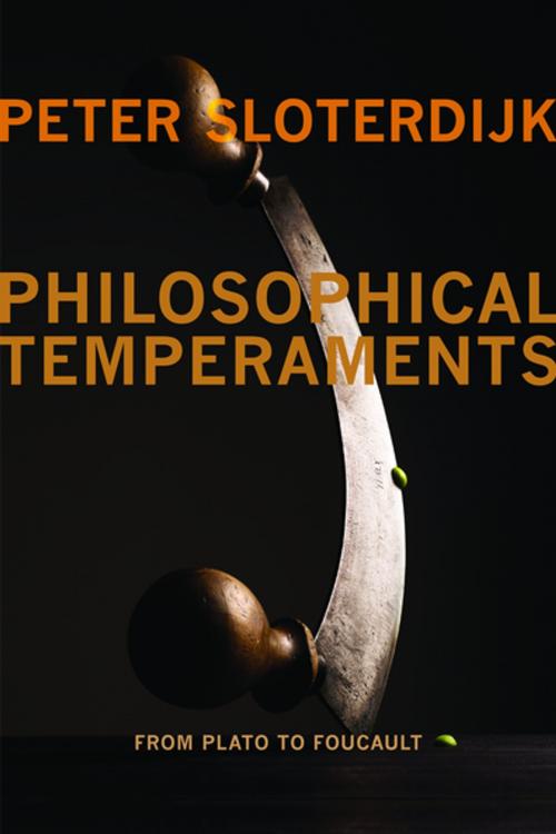Cover of the book Philosophical Temperaments by Peter Sloterdijk, Columbia University Press