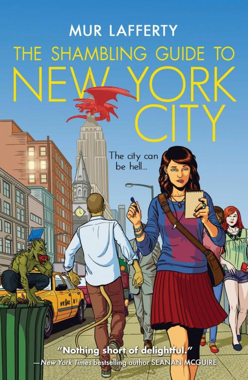 Cover of the book The Shambling Guide to New York City by Mur Lafferty, Orbit