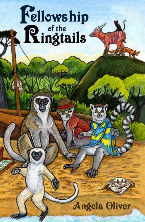 Cover of the book Fellowship of the Ringtails by Angela Oliver, LemurKat Studios