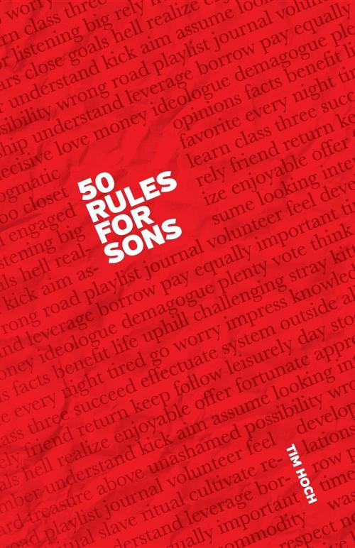 Cover of the book 50 Rules for Sons by Tim Hoch, Improvisation, LP