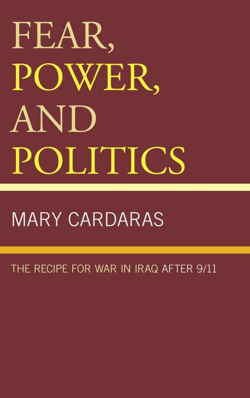 Cover of the book Fear, Power, and Politics by Mary Cardaras, Lexington Books