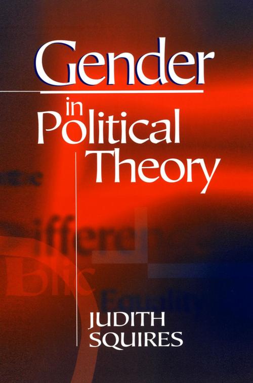 Cover of the book Gender in Political Theory by Judith Squires, Wiley