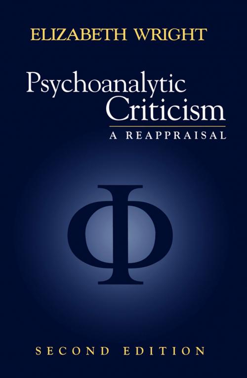 Cover of the book Psychoanalytic Criticism by Elizabeth Wright, Wiley