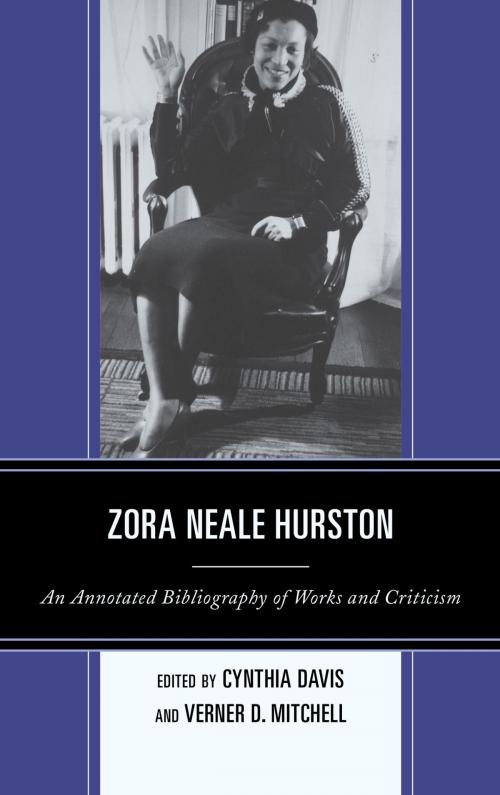 Cover of the book Zora Neale Hurston by Cynthia Davis, Verner D. Mitchell, Scarecrow Press