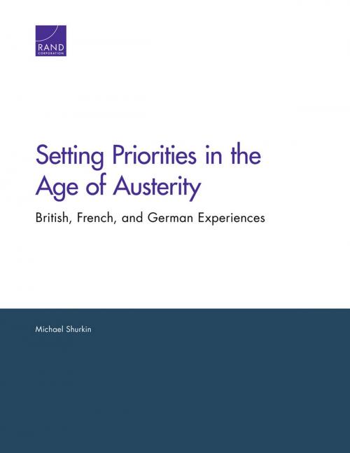 Cover of the book Setting Priorities in the Age of Austerity by Michael Shurkin, RAND Corporation