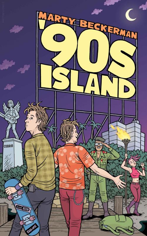 Cover of the book '90s Island by Marty Beckerman, Marty Beckerman