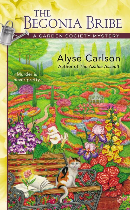 Cover of the book The Begonia Bribe by Alyse Carlson, Penguin Publishing Group