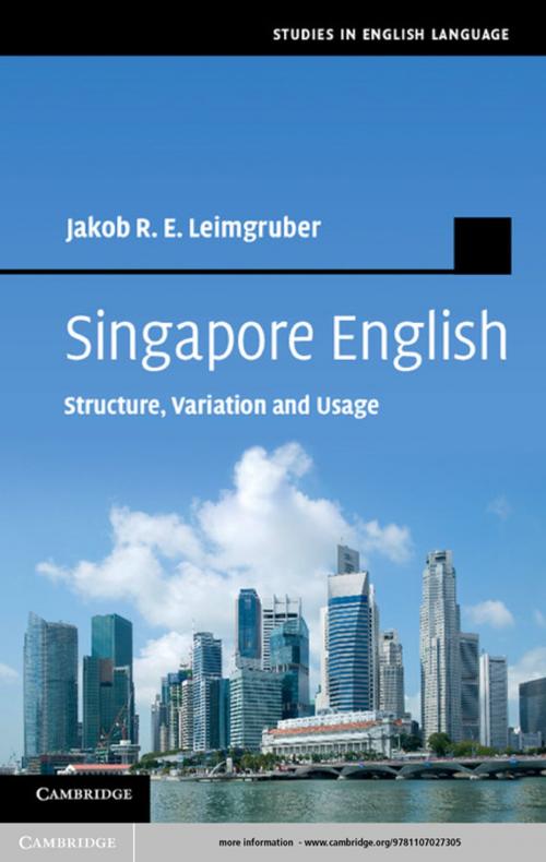 Cover of the book Singapore English by Jakob R. E. Leimgruber, Cambridge University Press