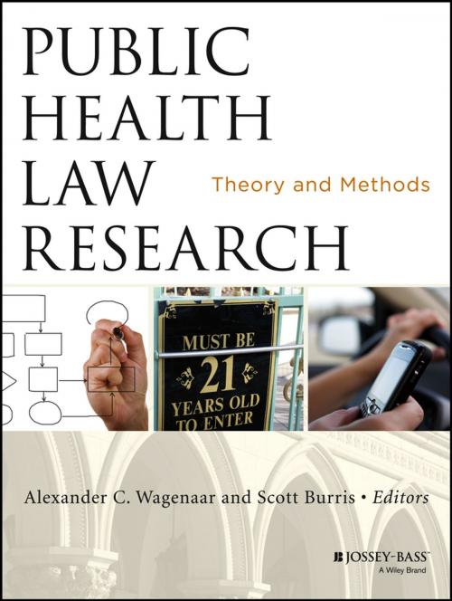 Cover of the book Public Health Law Research by , Wiley