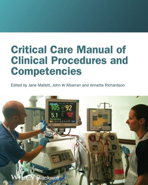 Cover of the book Critical Care Manual of Clinical Procedures and Competencies by , Wiley