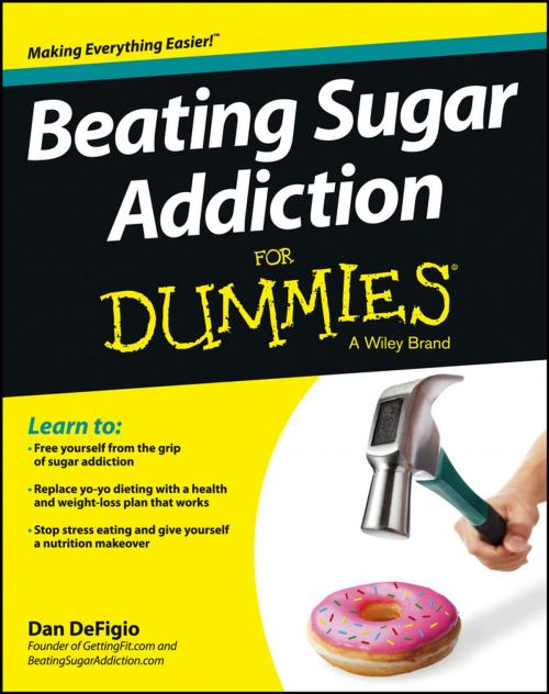 Cover of the book Beating Sugar Addiction For Dummies by Dan DeFigio, Wiley