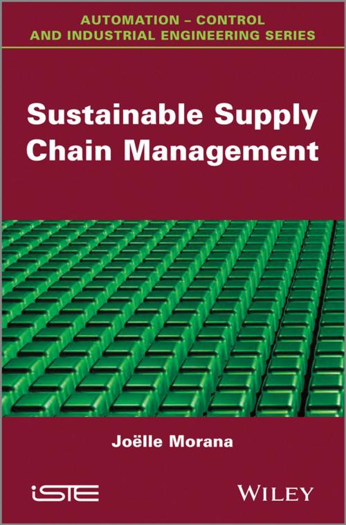 Cover of the book Sustainable Supply Chain Management by Joëlle Morana, Wiley