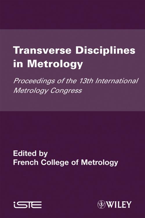 Cover of the book Transverse Disciplines in Metrology by , Wiley
